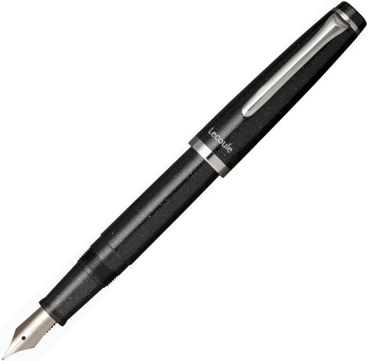 Sailor Fountain Pen Lecoule Power Stone Color, Black Crystal, Medium Fine (11-0311-320)