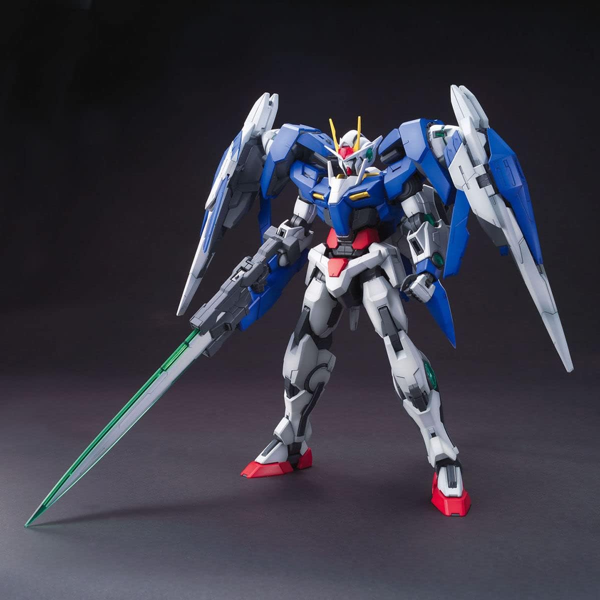 BANDAI SPIRITS MG Mobile Suit Gundam 00 Double O 1/100 Scale Color Coded Plastic Model 166707