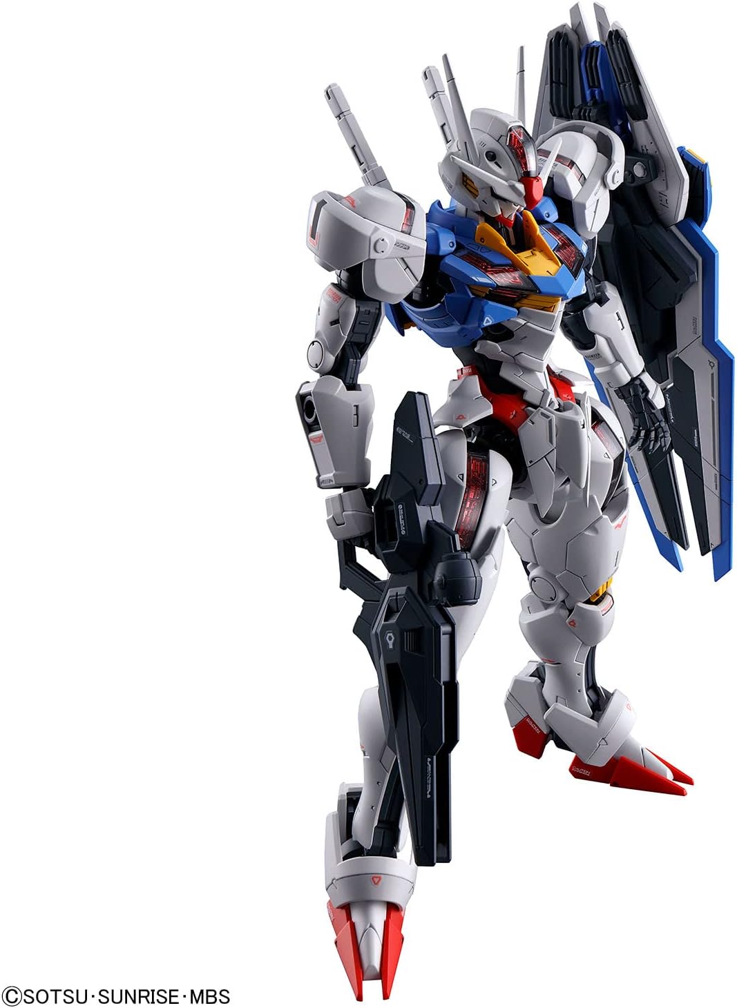Full Mechanics Mobile Suit Gundam, Witch of Mercury, Gundam Aerial, 1/100 Scale, Color-Coded Plastic Model