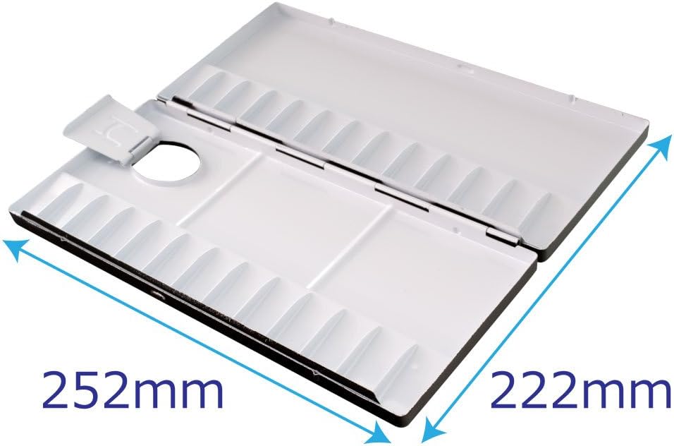 Talens Japan 487319 Aluminum Palette, 26 Colors, M