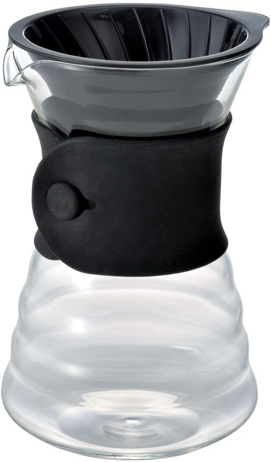 Hario V60 Drip Coffee Decanter, 700ml, Black