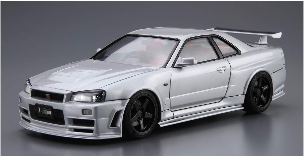 Aoshima Nismo BNR34 Skyline GT-R Z-Tune ???04 1:24 Scale Model Kit