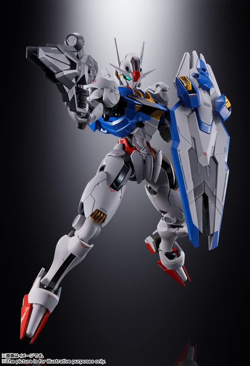 TAMASHII NATIONS - Mobile Suit Gundam: The Witch from Mercury - Gundam Aerial, Bandai Spirits Chogokin Die-Cast Metal Collectible