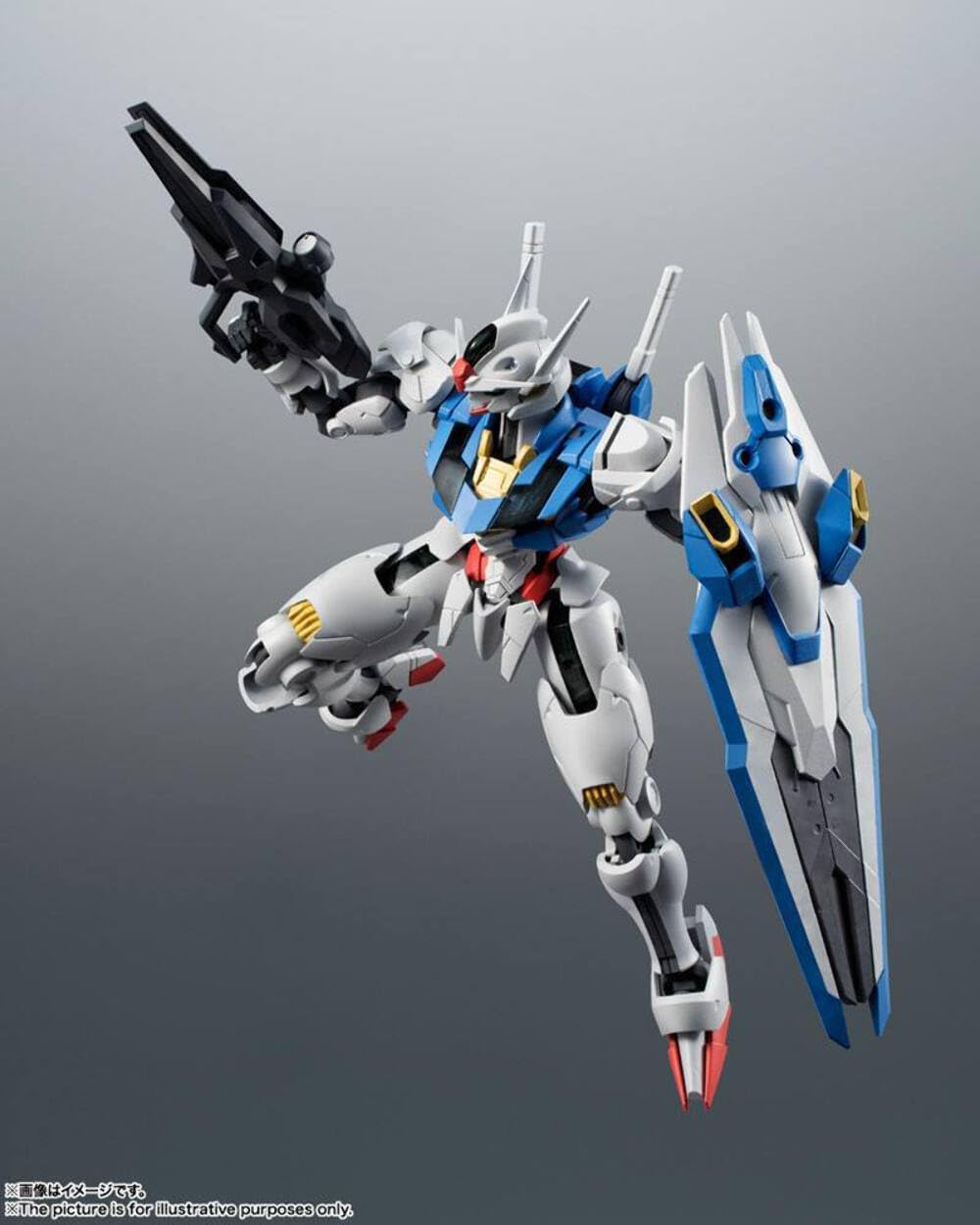 TAMASHII NATIONS - Mobile Suit Gundam: The Witch from Mercury - Gundam Aerial Version A.N.I.M.E., Bandai Spirits The Robot Spirits Collectible
