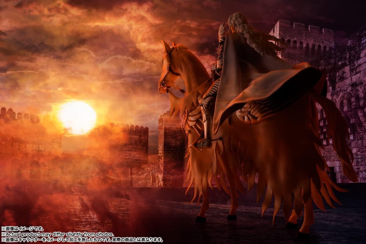 TAMASHII NATIONS - Berserk - Griffith (Hawk of Light), Bandai Spirits S.H.Figuarts Action Figure