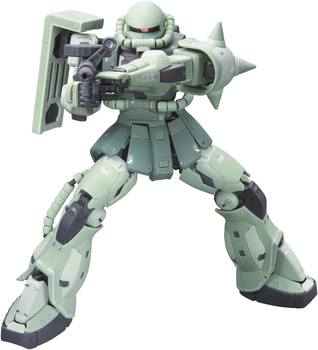 Bandai #04 MS-06F Zaku II 1/144 Real Grade Gundam model kit