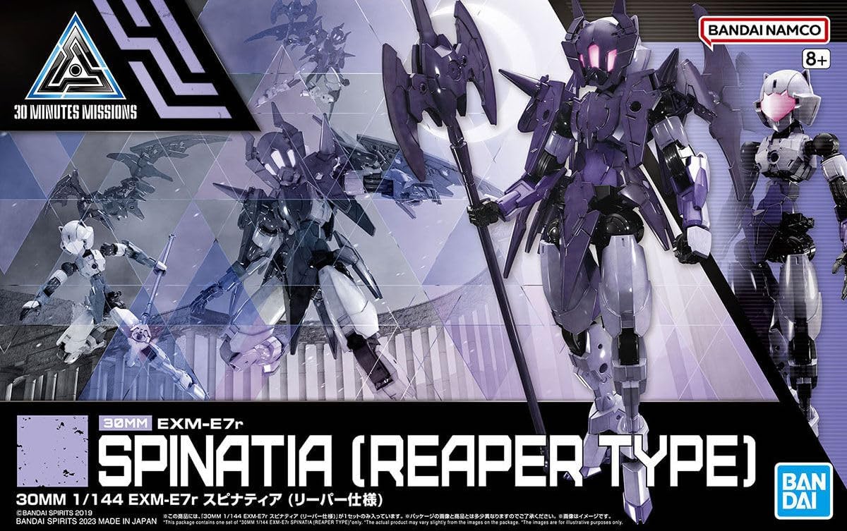 Bandai Hobby - 30 Minute Missions - #49 EXM-E7r Spinata (Reaper Type) 30 MM 1/144 Model Kit