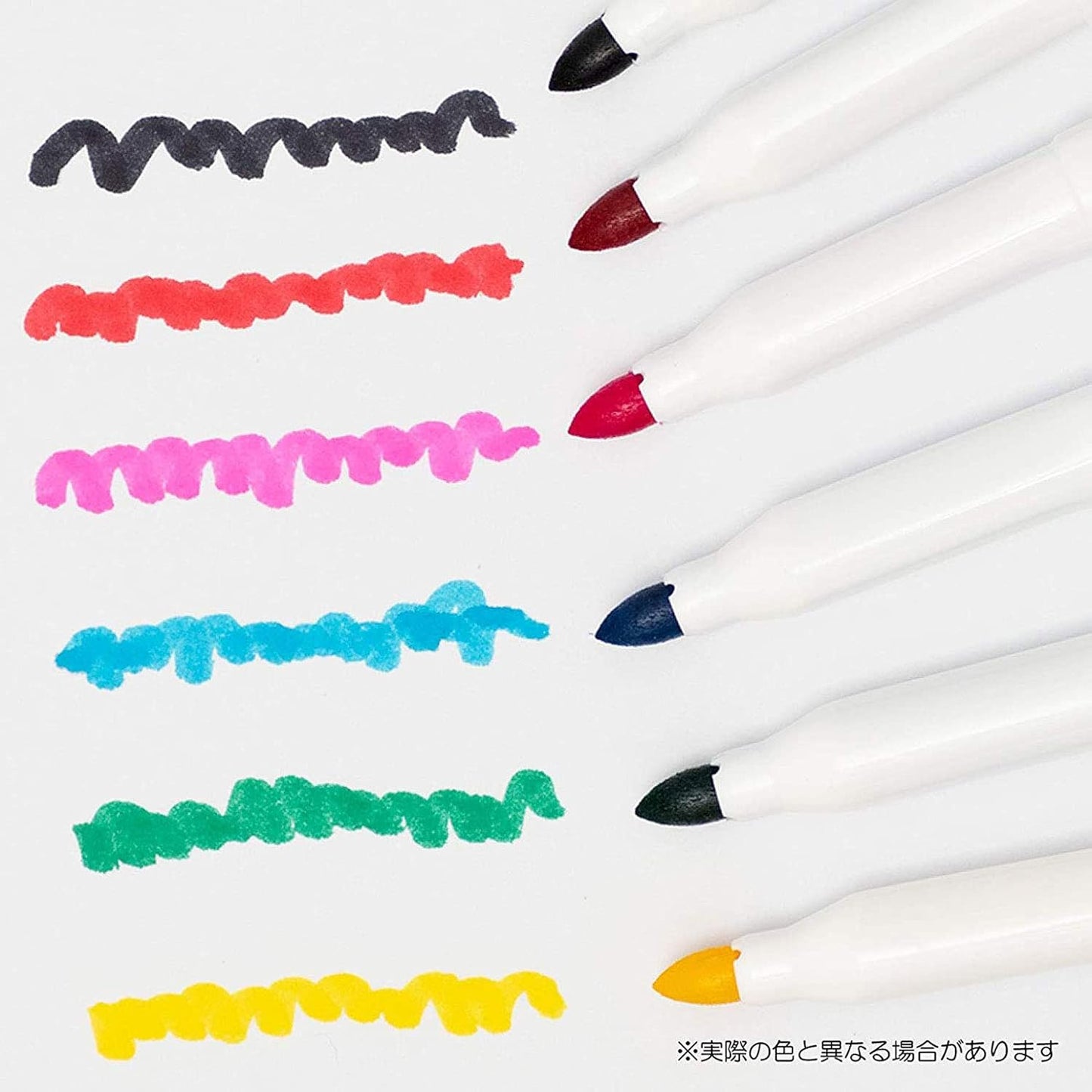 Pentel Washable Ink Color Marker Pen - 6 Color Set