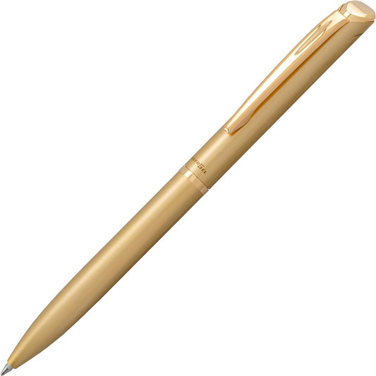 Pentel EnerGel Style Premium Liquid Gel Pen, (0.7mm), Medium line, Gold Barrel, Black Ink w/Gift Box (BL2007XABX)