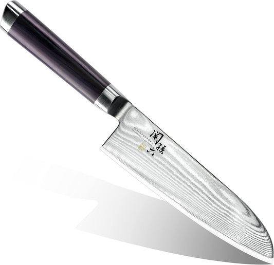 Kai KAI AE5200 Santoku Knife Seki Magoroku Damascus 6.5 inches (165 mm), Made in Japan