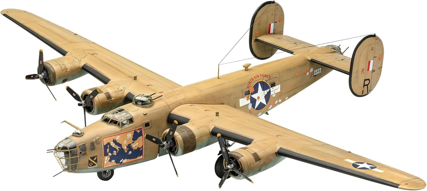 Revell 03831 B-24D Liberator 1:48 Scale Unbuilt/Unpainted Plastic Model Kit