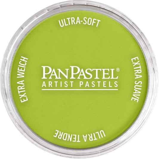 PanPastel Artist Pastels by GOLDEN, Bright Yellow Green, 2.44 / 62mm Pan Diameter, Professional Artist Pastels, Unique Pan Format (cake-like)