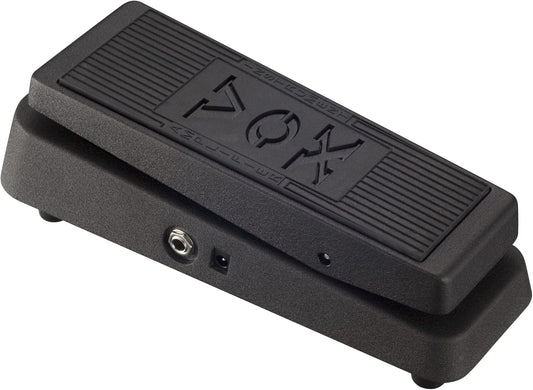 Vox V845 Classic Wah Guitar Effects Pedal w/All-black Coated Finish and 9-volt Power Supply Input