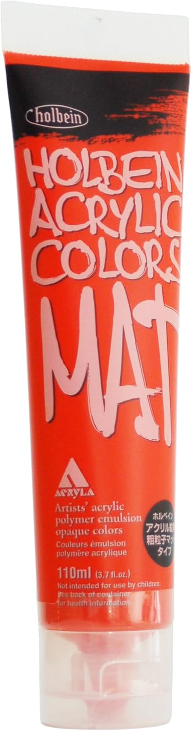 Holbein Acrylic Colors Mat Vermilion Hue (B)