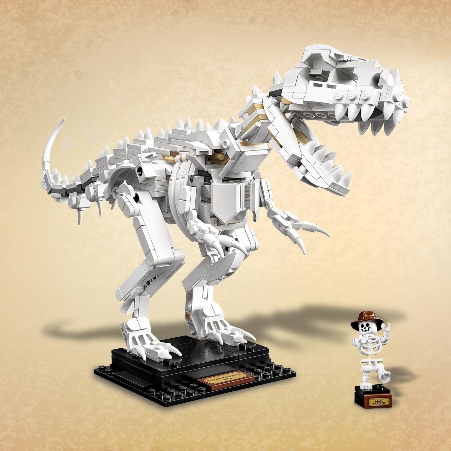 LEGO Ideas Dinosaur Fossils Collector's Model 21320 Natural History Museum Display;Building Toy