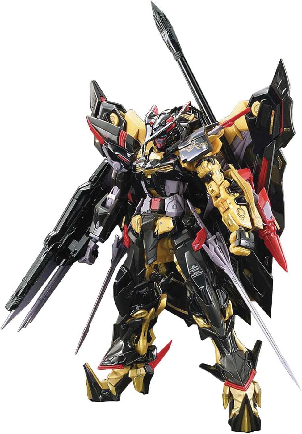 BANDAI Hobby RG #24 Gold Frame Amatsu Mina Gundam Seed Astray Model Kit (1/144 Scale)