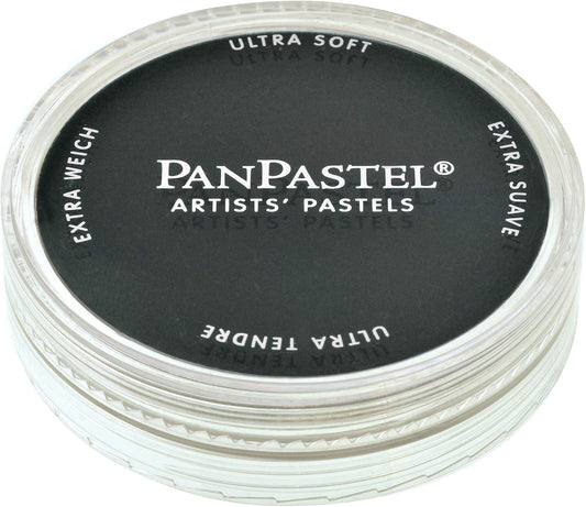 PanPastel Artist Pastels by GOLDEN, Black, 2.44 / 62mm Pan Diameter, Professional Artist Pastels, Unique Pan Format (cake-like)