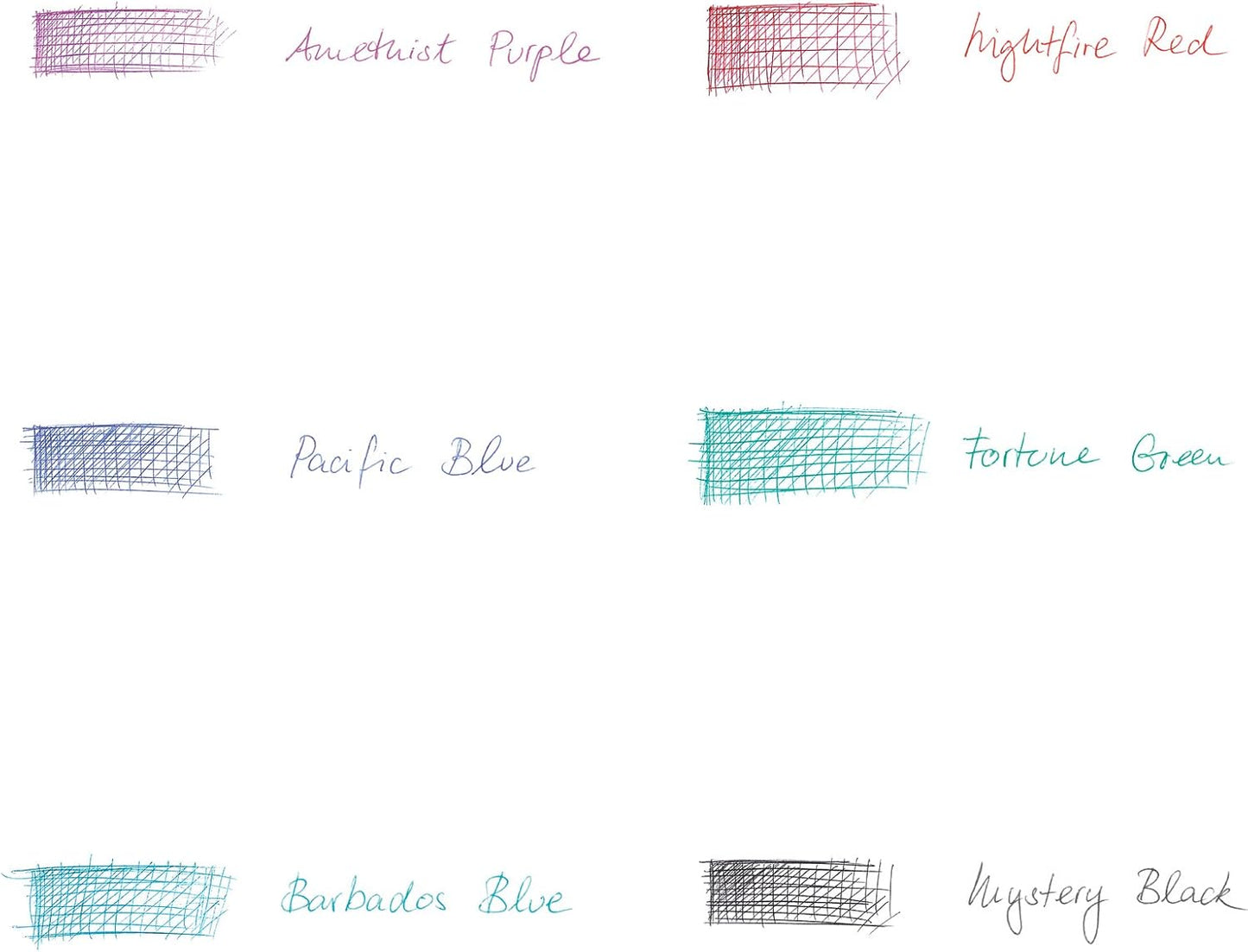 MONTBLANC 2 x Montblanc Ballpoint Pen Refills, Royal Blue (M) MB142293 Pacific Blue