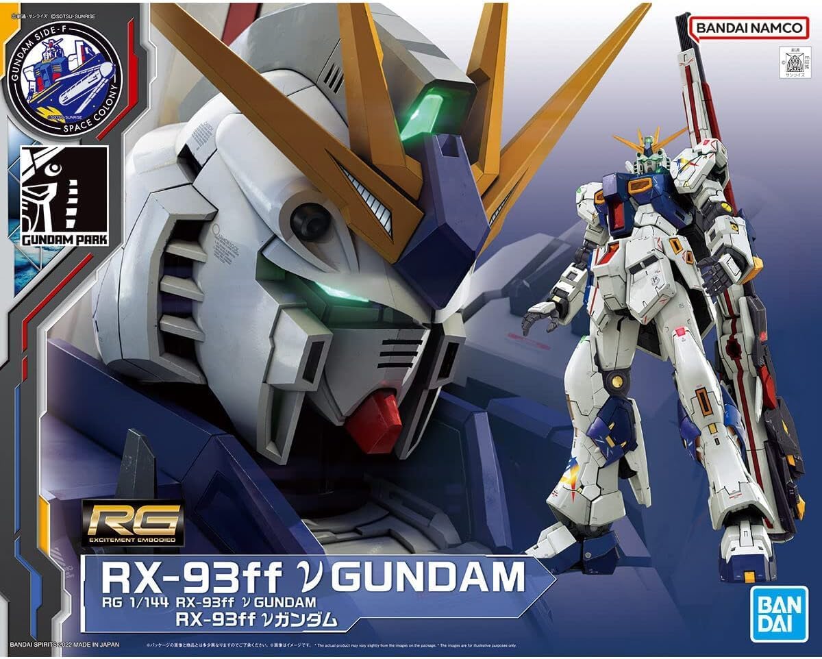 Bandai RG 1/144 Gundam SIDE-F Limited RX-93ff V Gundam