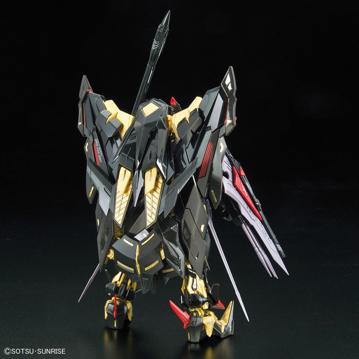 BANDAI Hobby RG #24 Gold Frame Amatsu Mina Gundam Seed Astray Model Kit (1/144 Scale)