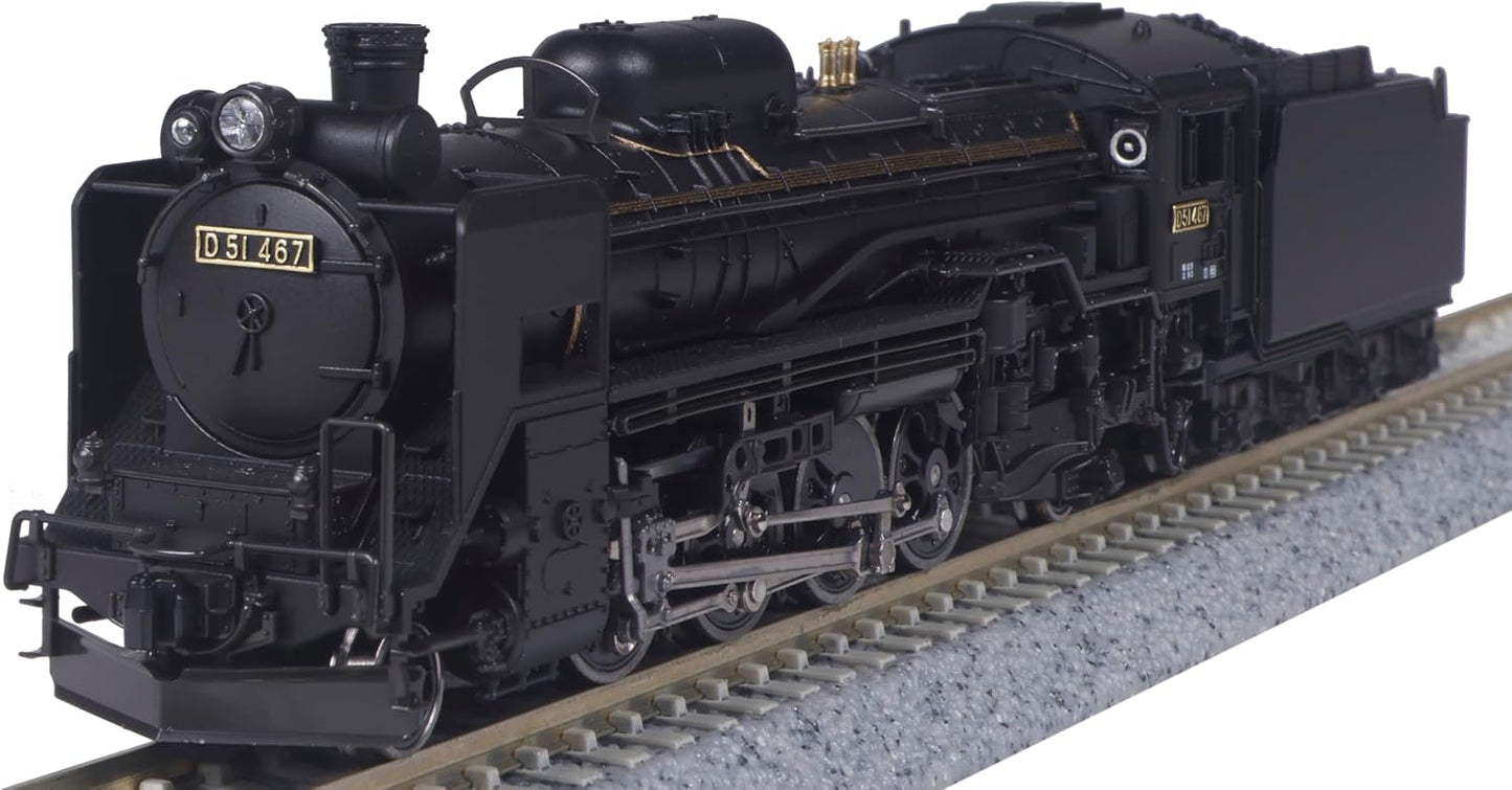 KATO N Gauge D51 Hokkaido Type 2016-B Railway Model Steam Locomotive