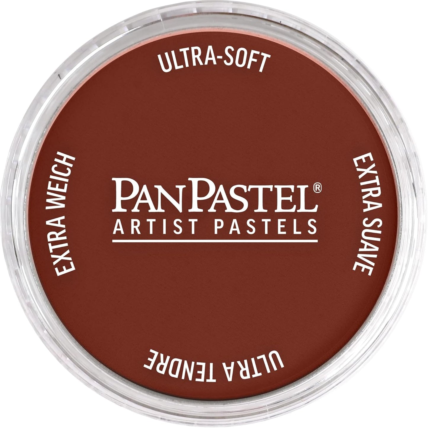 PanPastel Artist Pastels by GOLDEN, Red Iron Oxide Shade, 2.44 / 62mm Pan Diameter, Professional Artist Pastels, Unique Pan Format (cake-like)