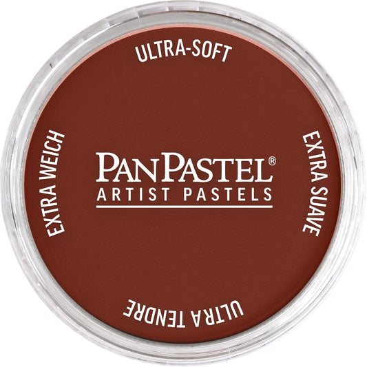 PanPastel Artist Pastels by GOLDEN, Red Iron Oxide Shade, 2.44 / 62mm Pan Diameter, Professional Artist Pastels, Unique Pan Format (cake-like)