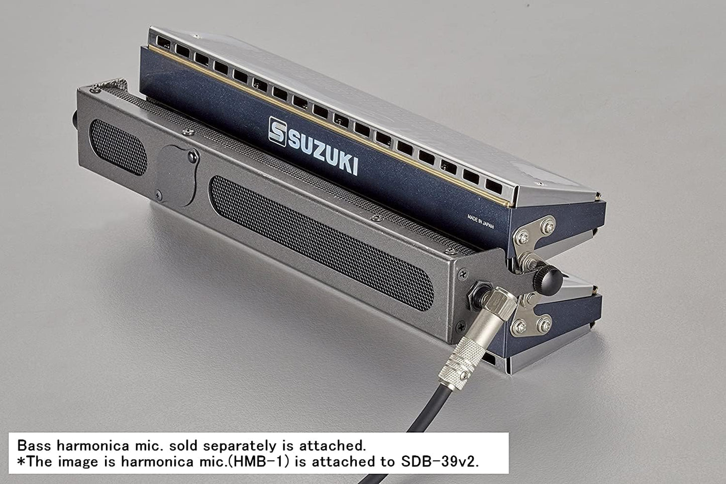 Suzuki Harmonica, Silver (SDB-29v2)