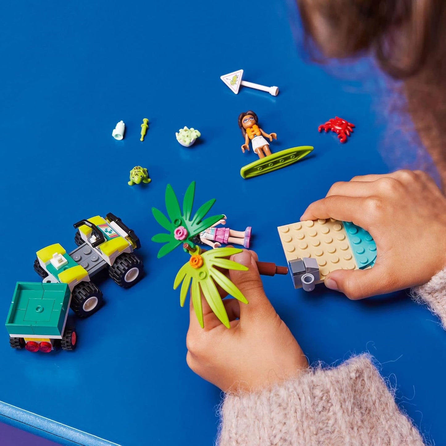 Lego Friends Turtle Protection Vehicle 41697 Building Toy Set for Kids, Girls, and Boys Ages 6+ (90 Pieces)