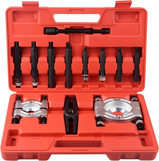 DAYUAN 12pcs Bearing Separator Puller Set, Heavy Duty 5 Ton Capacity 2" and 3" Bearings Splitters Puller Kit