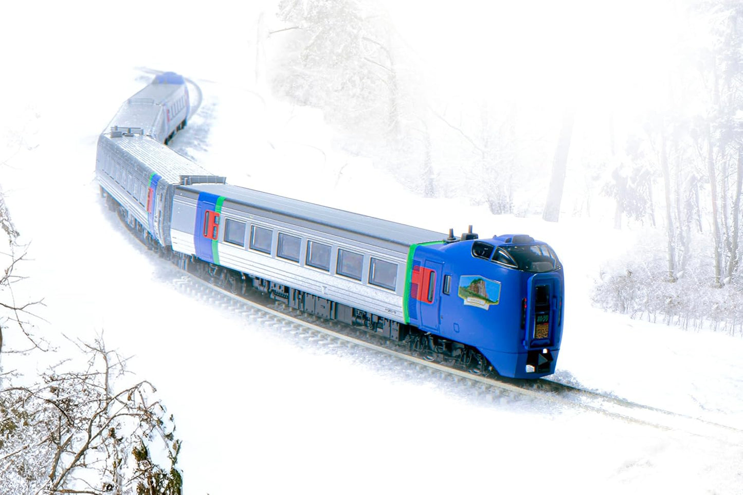 KATO N Gauge Kiha 283 Series Okhotsk/Heavy Snow 4-Car Set, Engaru, Kitami, Bihoro, Railway Model, Diesel Car