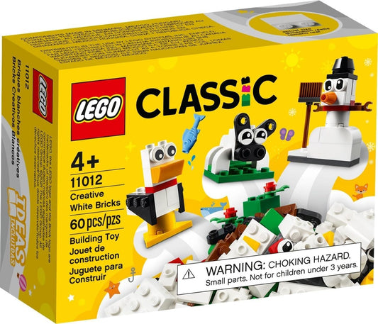 LEGO Creative White Bricks Building Blocks for Kids Aged 4 and Above