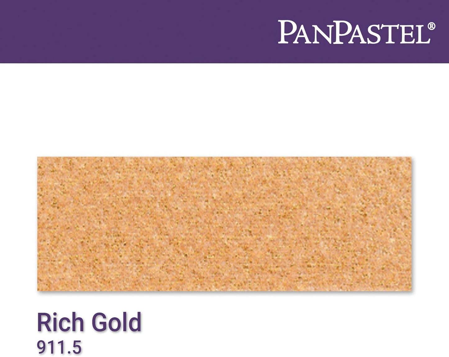 PanPastel Artist Pastels by GOLDEN, Rich Gold, 2.44/ 62mm Pan Diameter, Professional Artist Pastels, Unique Pan Format (cake-like)