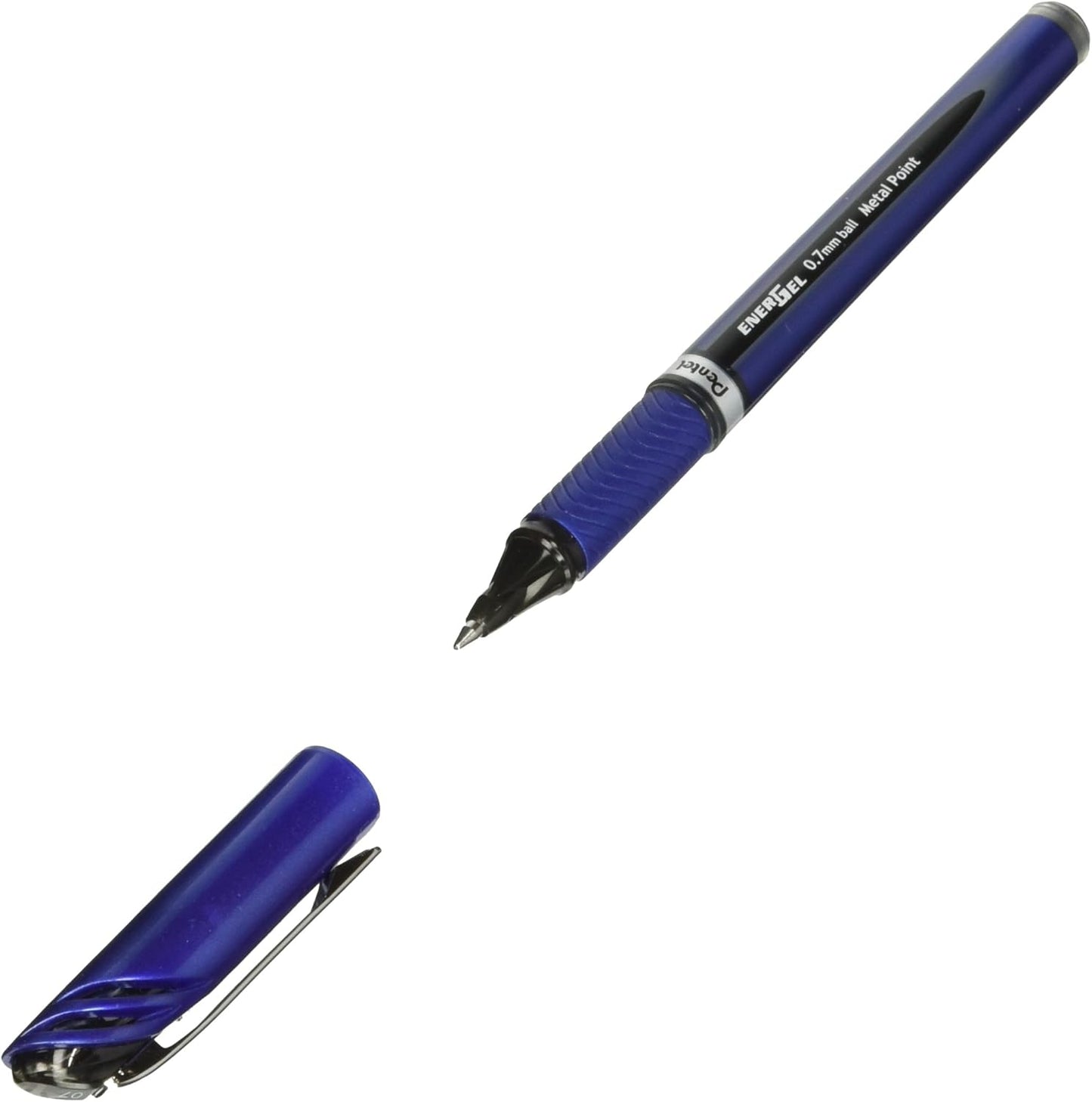 Pentel Energel Euro Ballpoint Pen, 0.7mm Triangle Tip, Black Ink (BLN27-A)