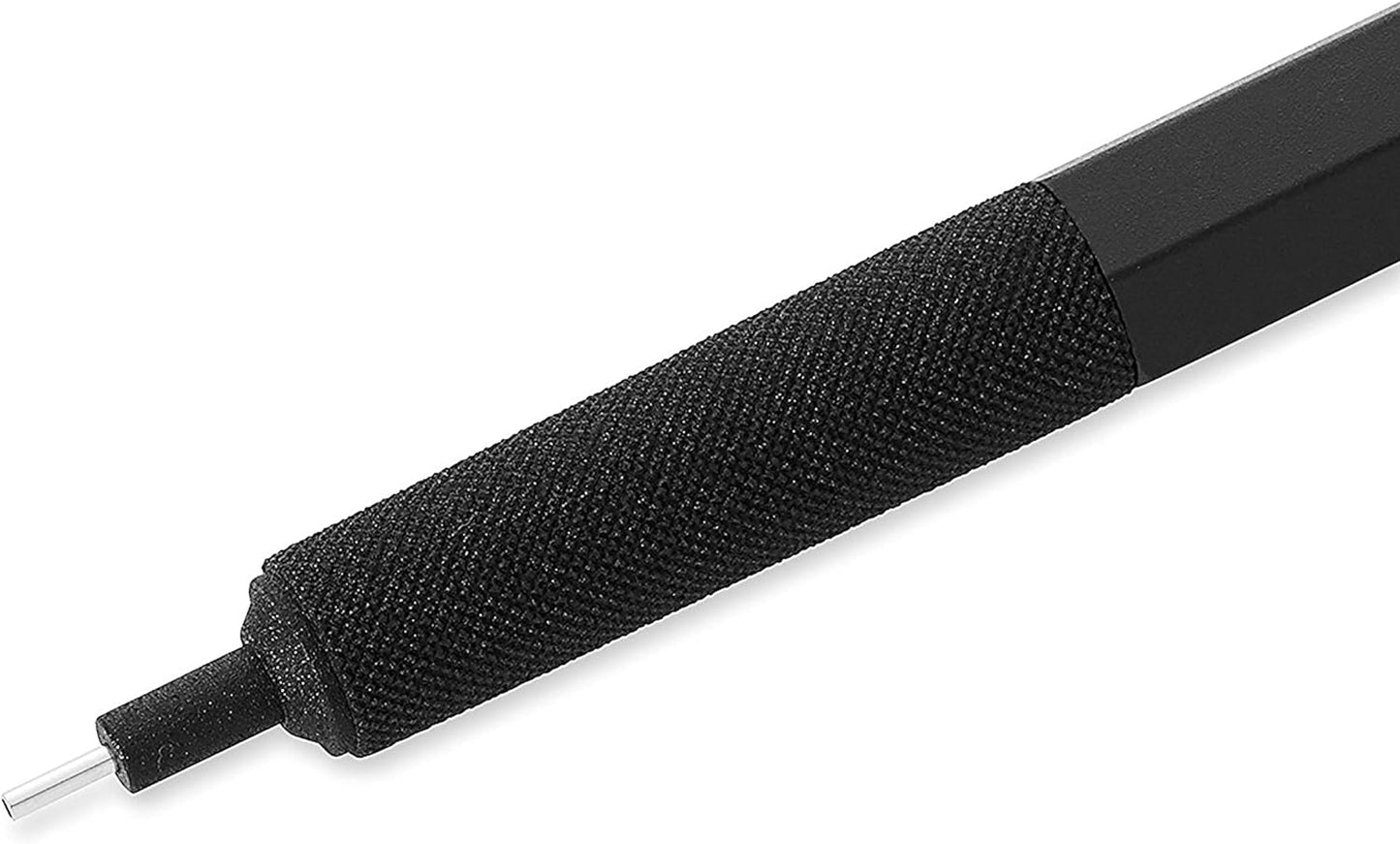 rOtring 600 Full-Metal Body 0.7mm Mechanical Pencil, Black, for Precise Ruler-Based Drawing