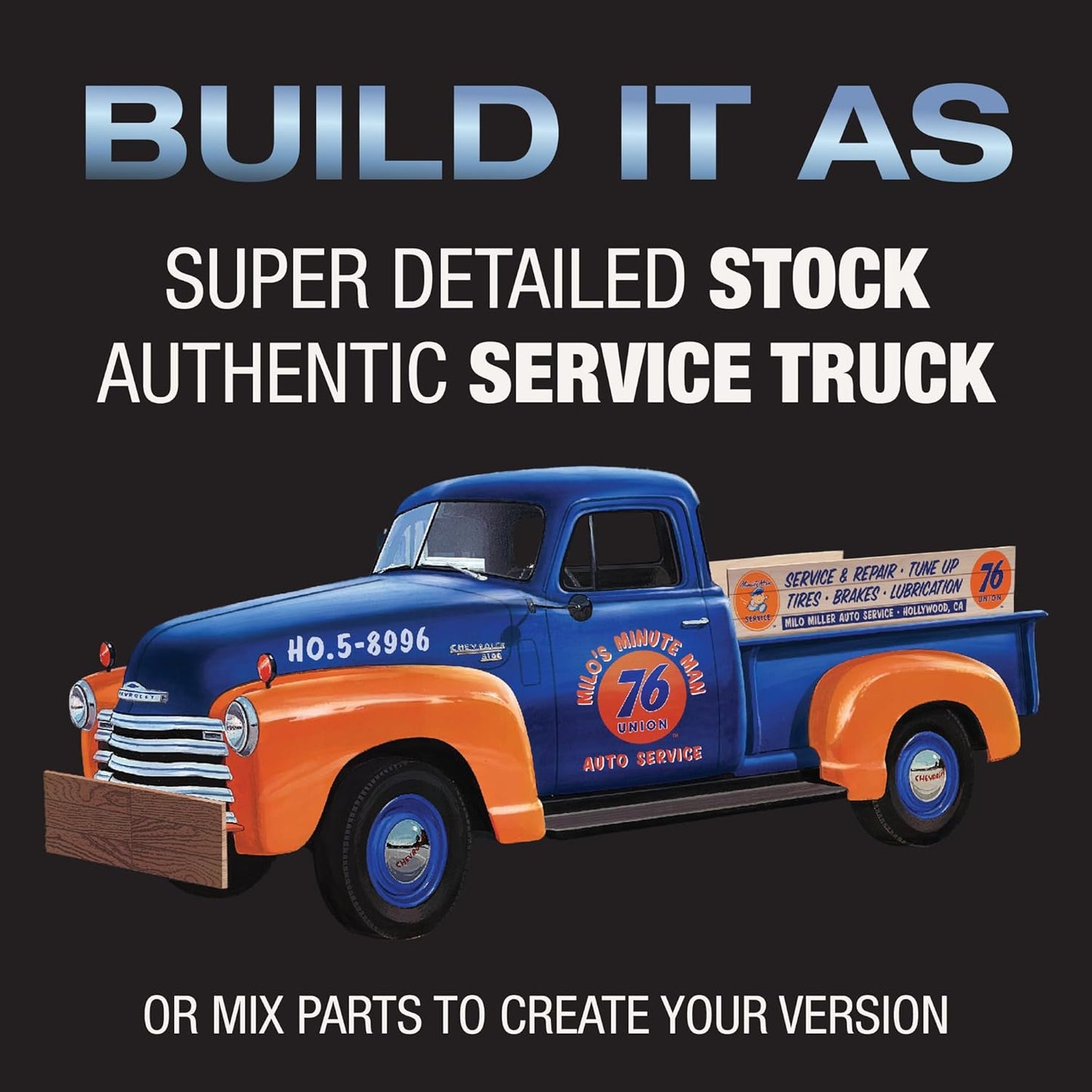 AMT 1950 Chevy Pickup (Union 76) 1:25 Scale Model Kit