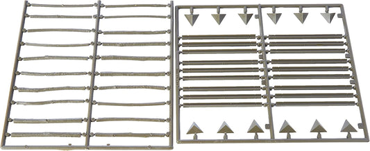 Tamiya 35027 Military Barricade Set Model Kit, 1/35 scale