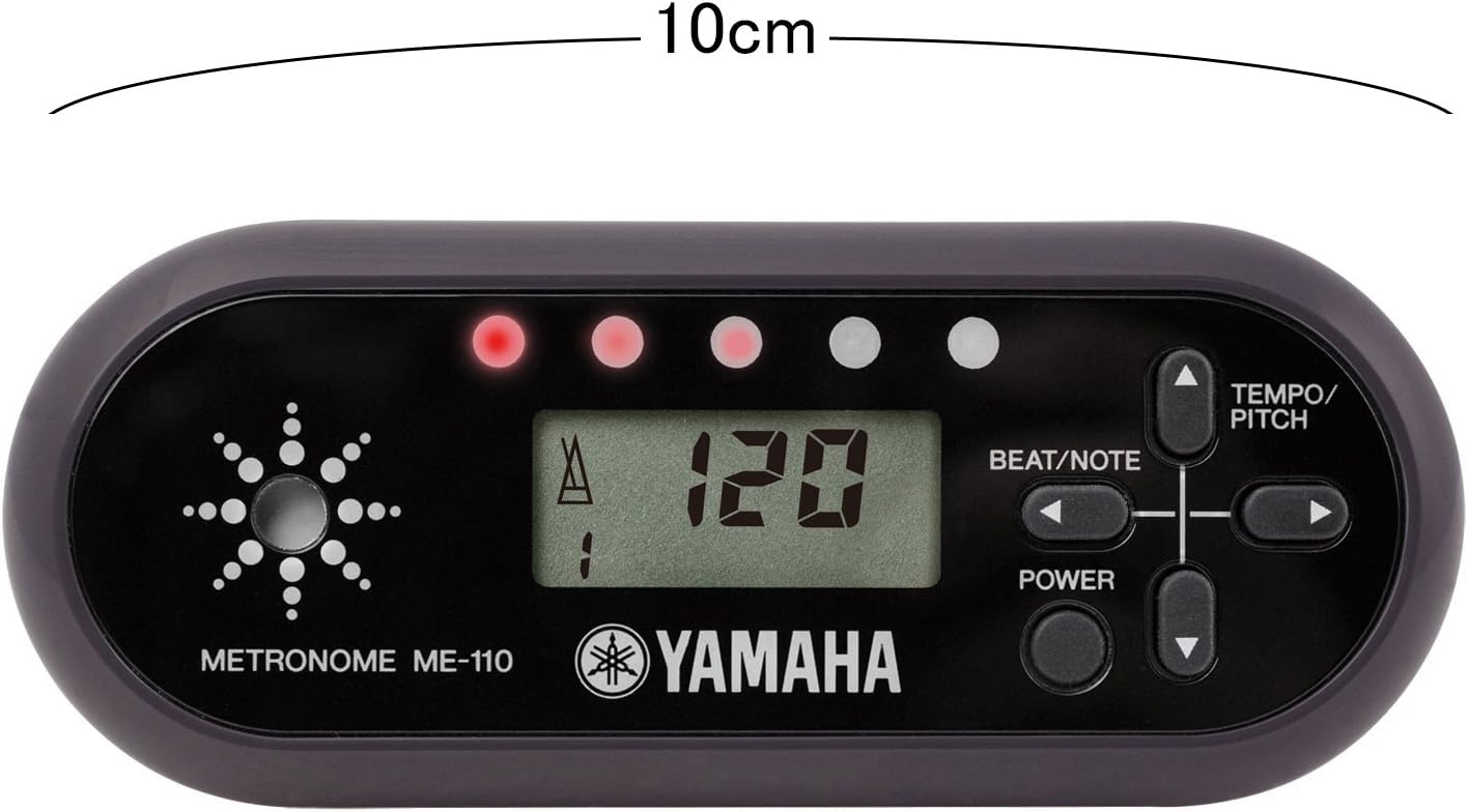 Yamaha ME-110BK Digital Metronome Black