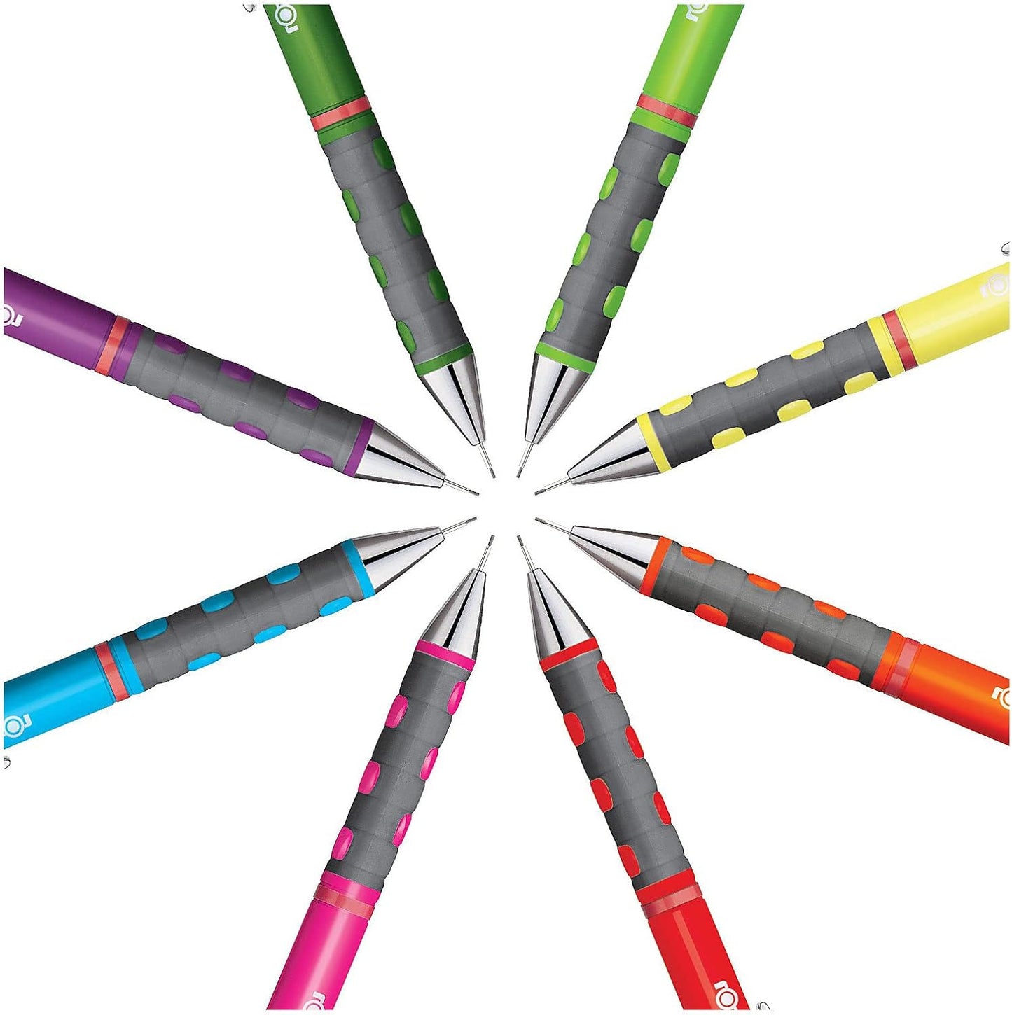 Rottling Mechanical Pencil, Ticky RD 2007217 Neon Green 0.5mm Genuine Imported