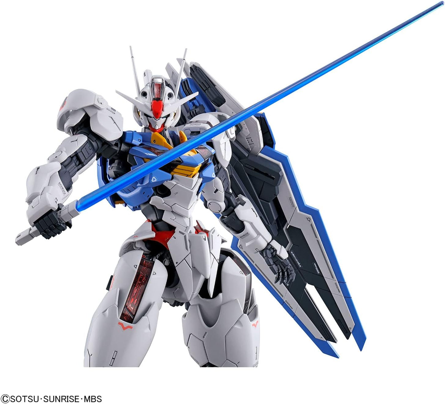 Full Mechanics Mobile Suit Gundam, Witch of Mercury, Gundam Aerial, 1/100 Scale, Color-Coded Plastic Model
