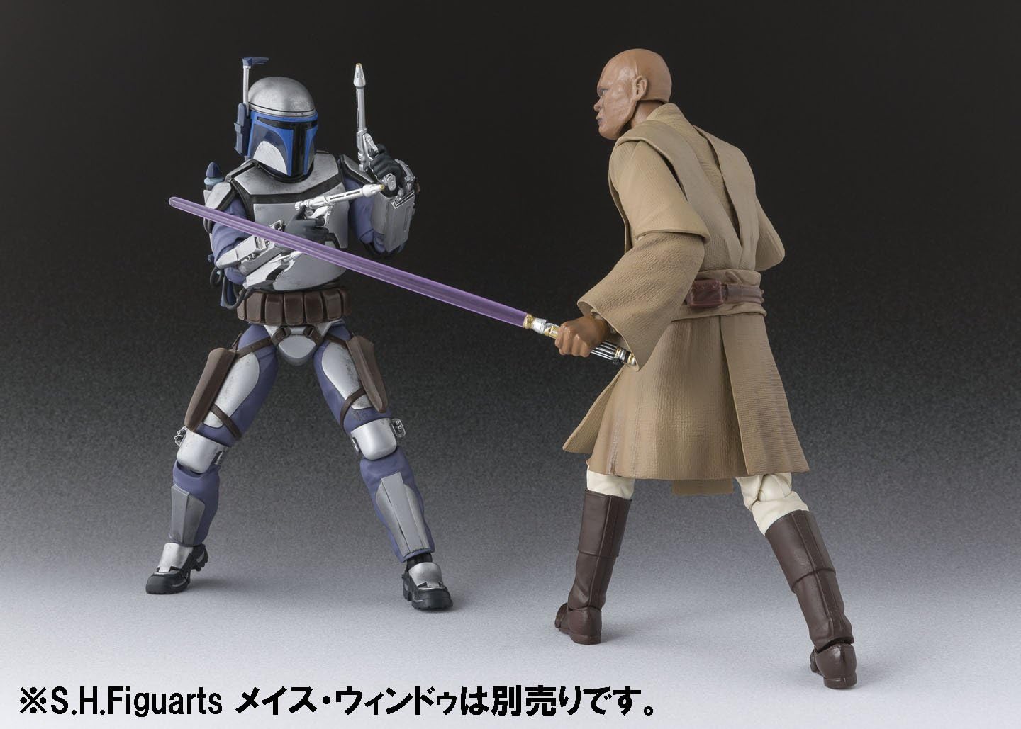 S.H. Figuarts Star Wars Jango Fett, Approx. 5.9 in. (150mm) ABS and PVC Painted Action Figure
