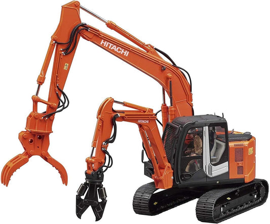 Hasegawa HSW04 1:35 Scale Hitachi Double Arm Construction Machine Astaco Neo Plastic Model