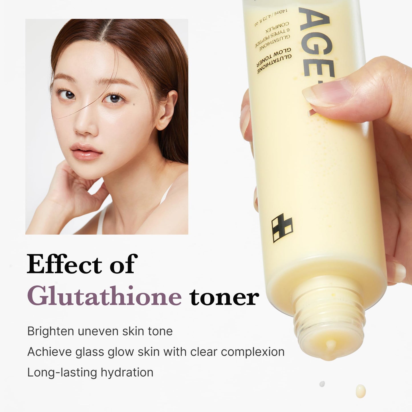 Medicube Glutathione Grotoner, Korean Skin Care Serum, 140 ml