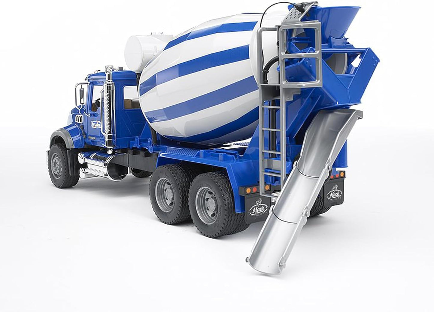 Bruder 02814 Man TGA Cement Mixer Truck, 1:16 Scale: Realistic Construction Toy with Rotating Drum & Crank Handle | Durable ABS Plastic for Indoor, Outdoor, Sand & Snow Play, Made in Germany, Ages 3+