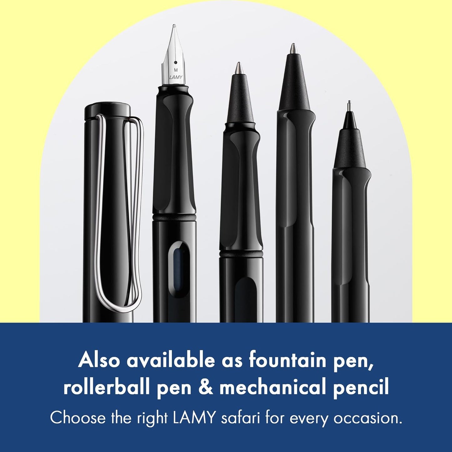 LAMY Safari Ballpoint Pen Shiny Black (L219BK)