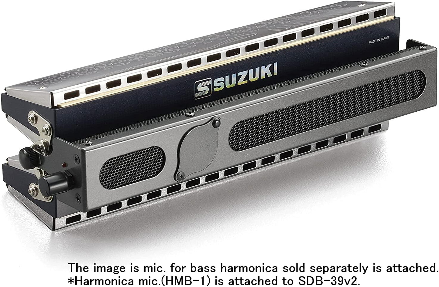 Suzuki Harmonica, Silver (SDB-29v2)