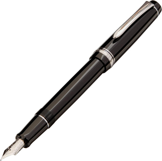 PILOT Fountain Pen Custom Heritage 91, SM-Nib, Black Body (FKVH-1MR-BSM)