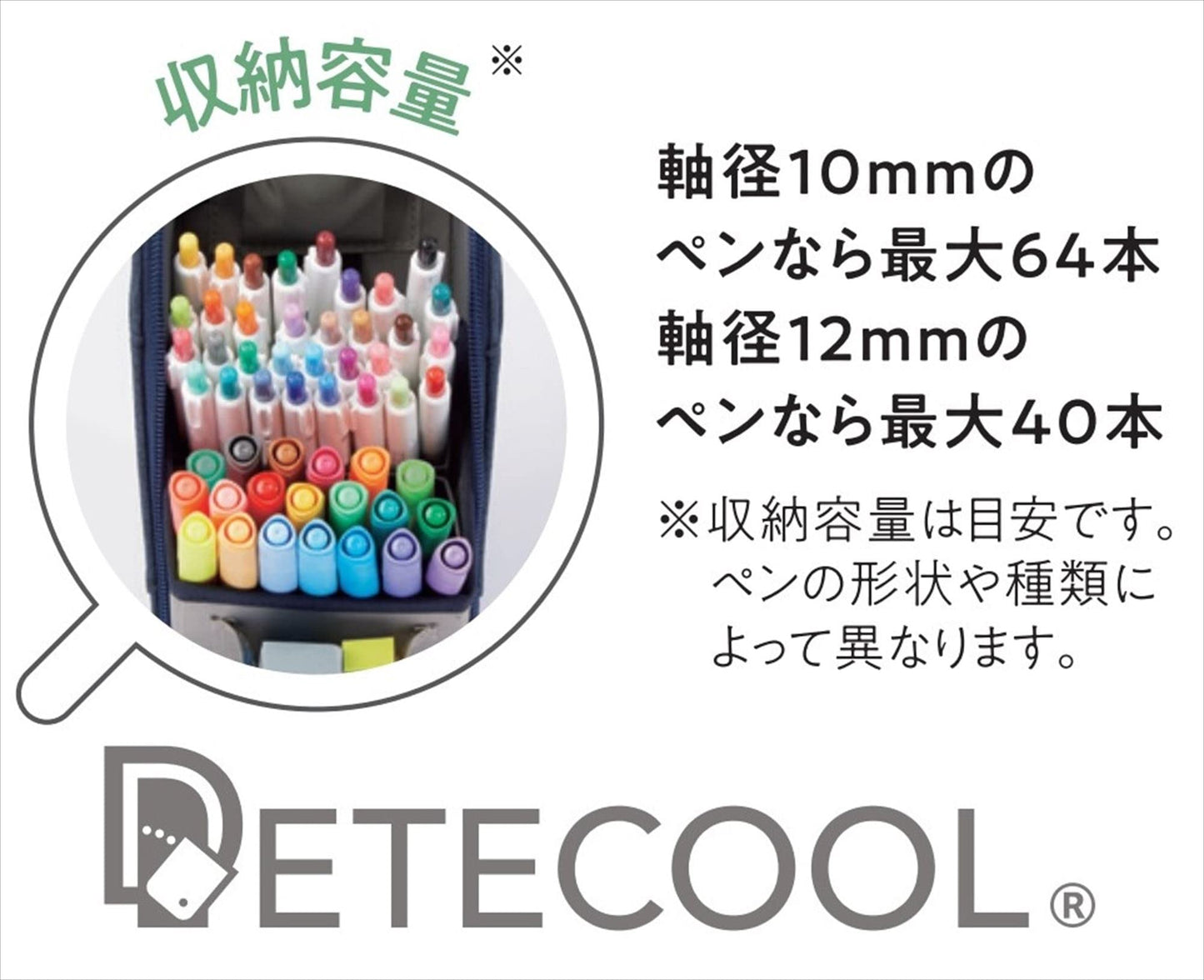 Raymay Fujii BT5012 Pen Stand, Detecure Combo, Navy