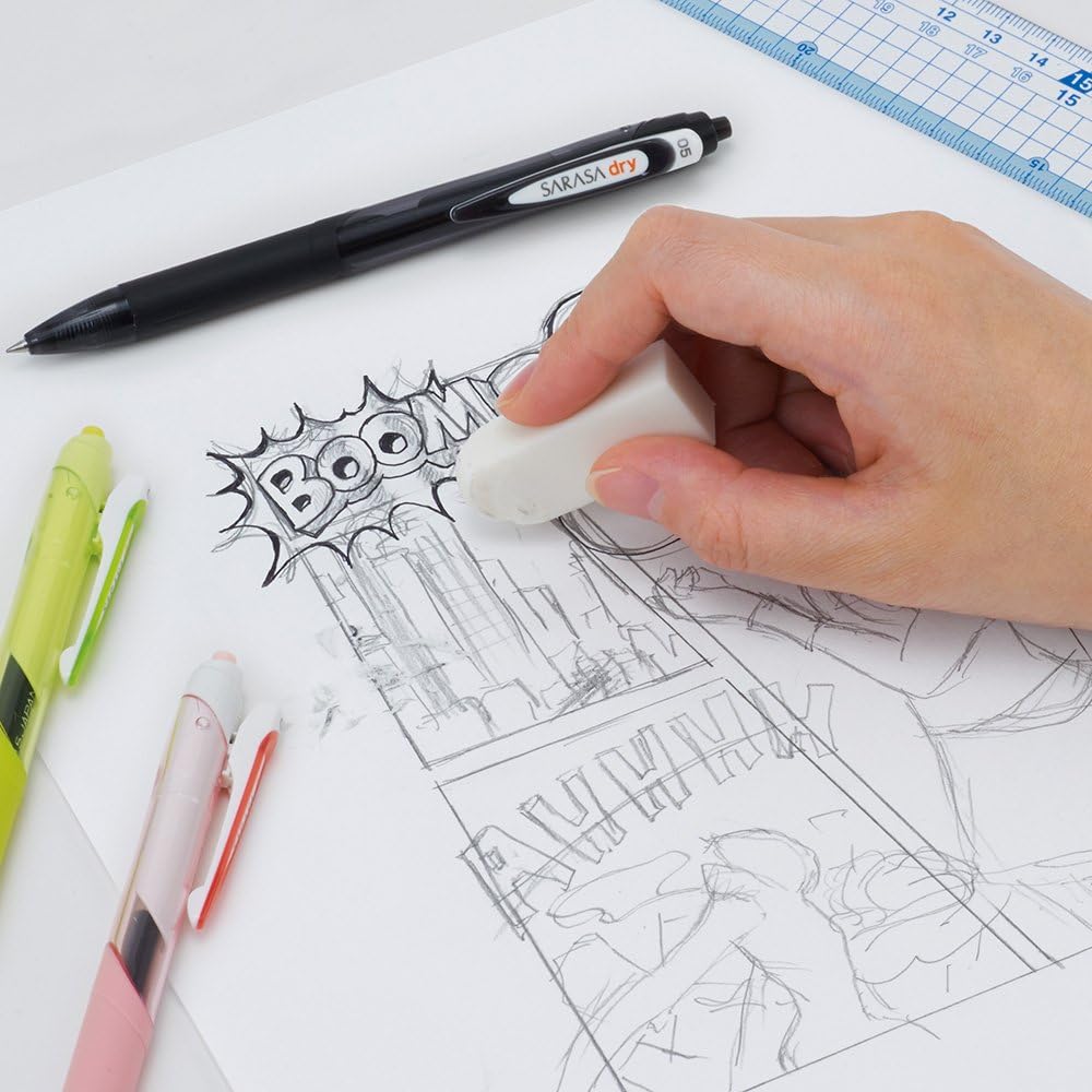 ZEBRA Sarasa Dry B-JJ31-BK Gel Ballpoint Pen, 0.5, Black, 10 Pieces