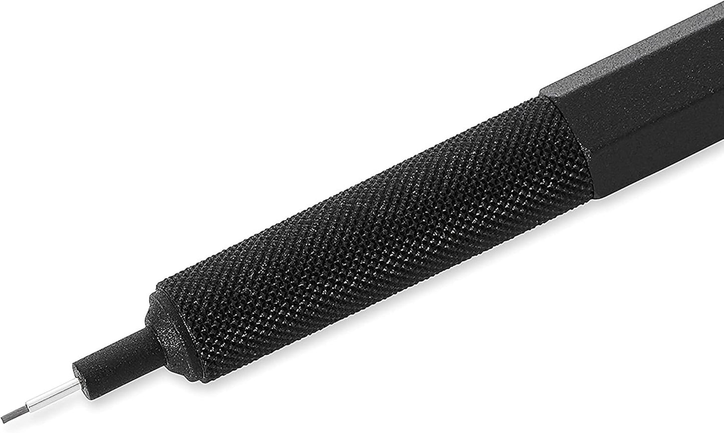 ROtring 600 Metal Mechanical Pencil, 0.5mm, Black Barrel, Perfect for Drafting, Engineering, Architecture Professionals